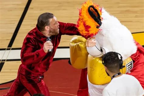 An Unlikely Rivalry: Conor McGregor vs a Mascot